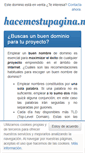 Mobile Screenshot of hacemostupagina.net